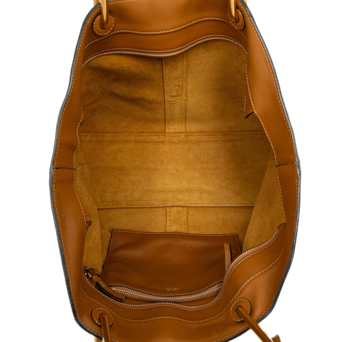 Chloe Grained Calfskin Keri Tote