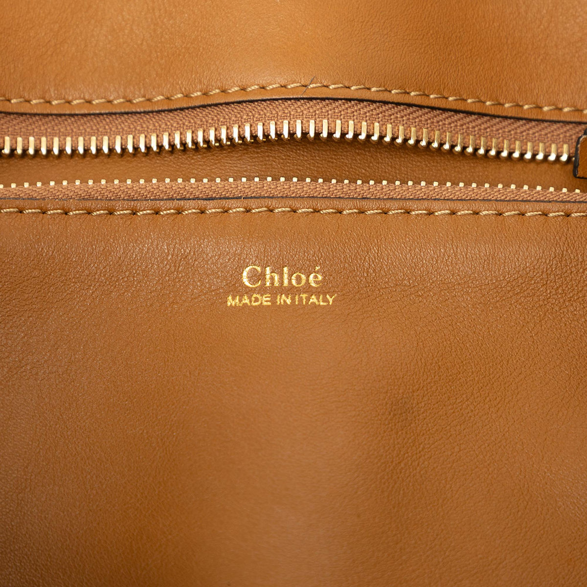 Chloe Grained Calfskin Keri Tote