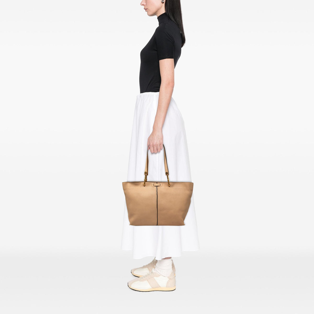 Chloe Grained Calfskin Keri Tote