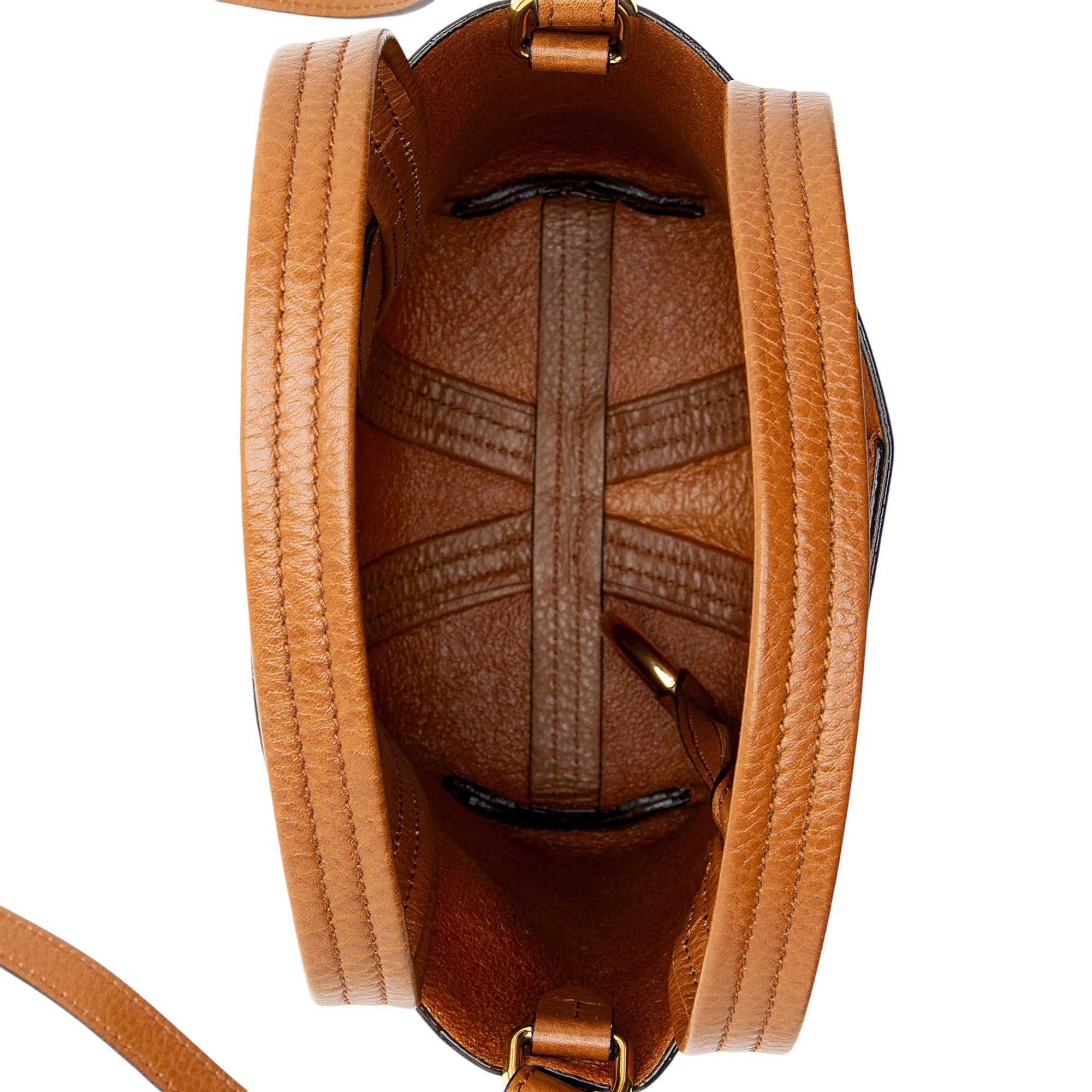 Chloe Grained Calfskin Spin Small Tote