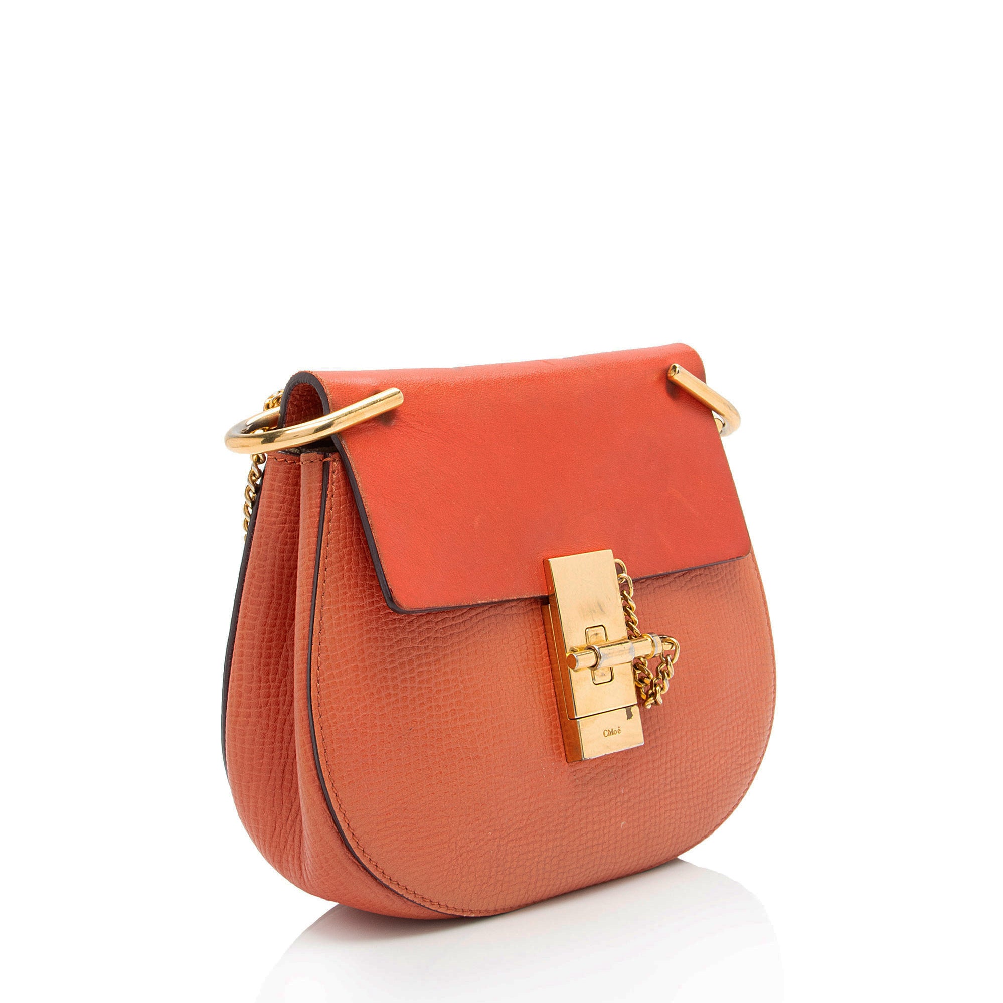 chloe mini drew backpack Chloe Lambskin Drew Mini Shoulder Bag