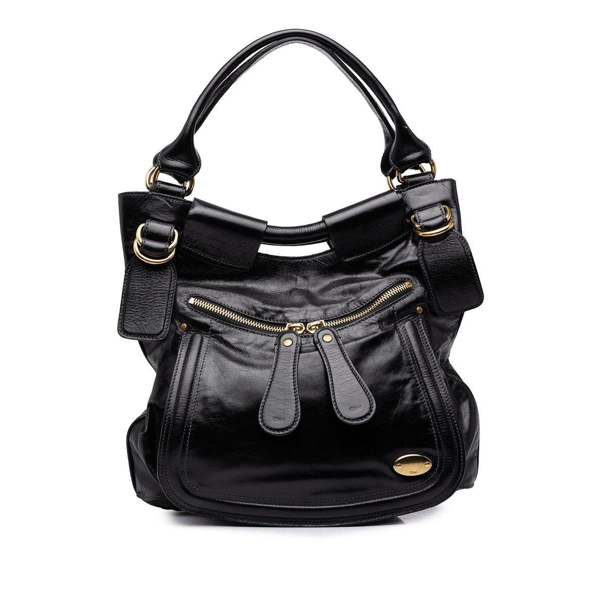 Chloe Large Leather Bay  Shoulder Bag