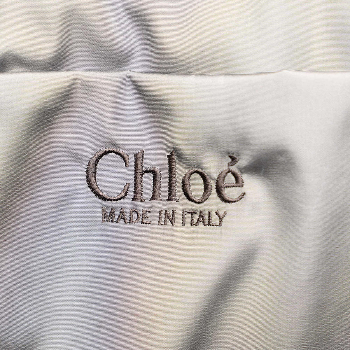Chloe Large Nylon Woody Tote