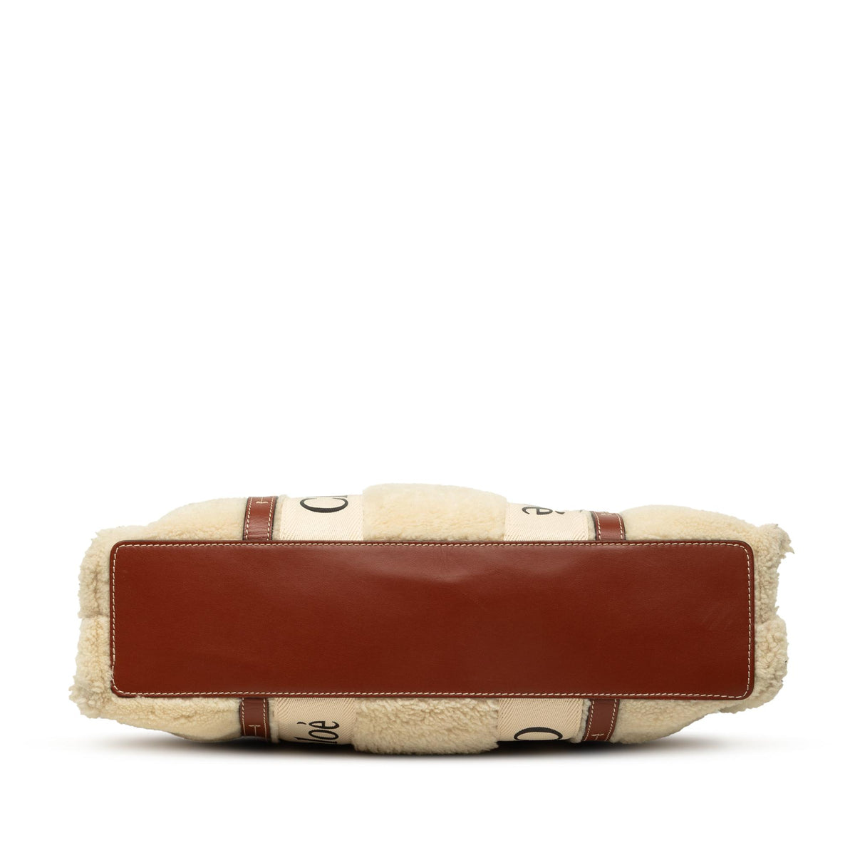 Chloe Large Shearling Woody Tote