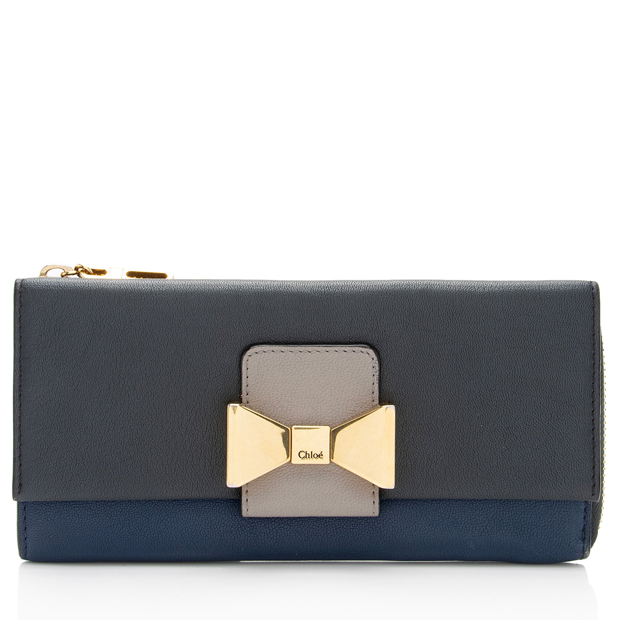 Chloe Leather Bobbi Continental Wallet (SHF-ExiQZ3)