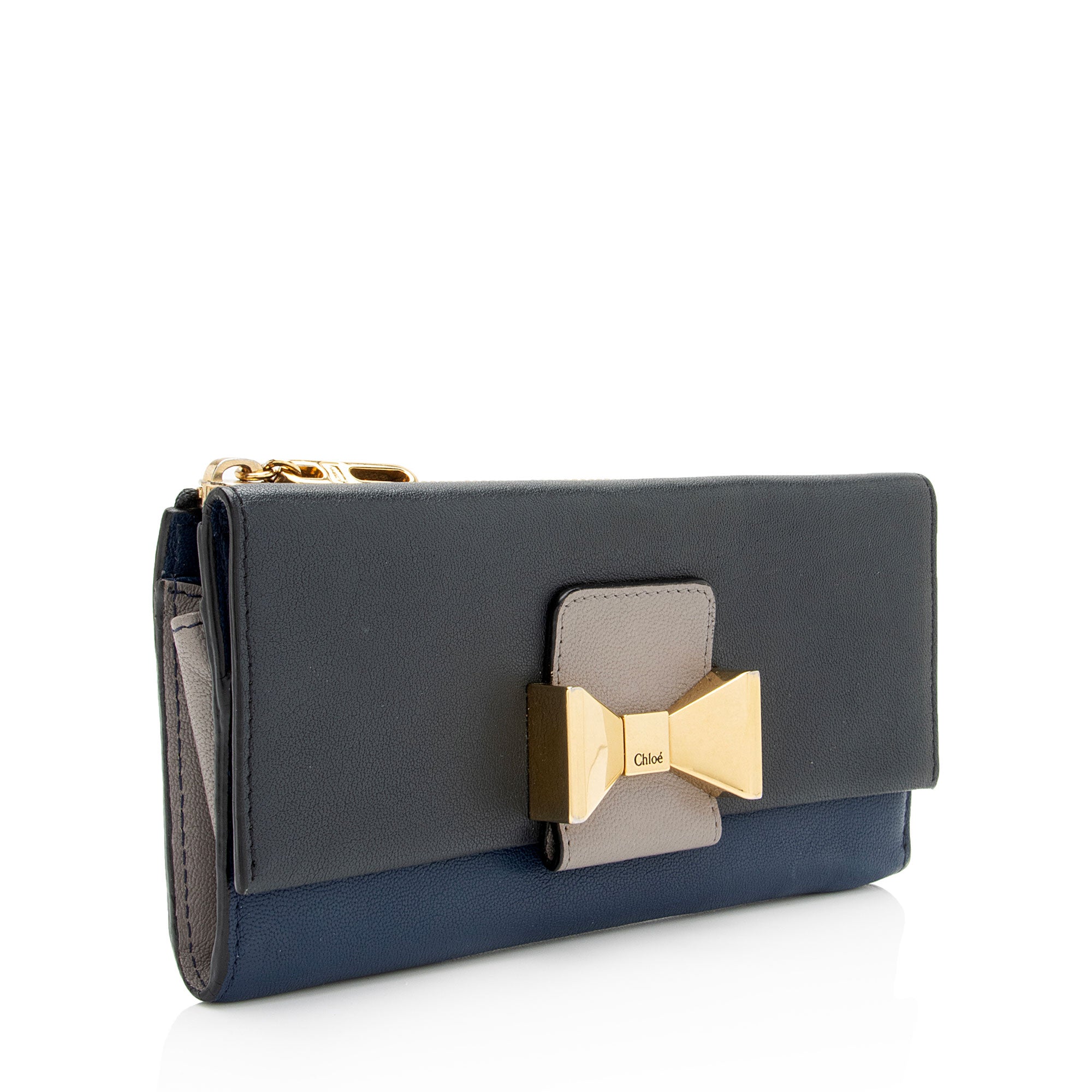 Chloe Leather Bobbi Continental Wallet (SHF-ExiQZ3)