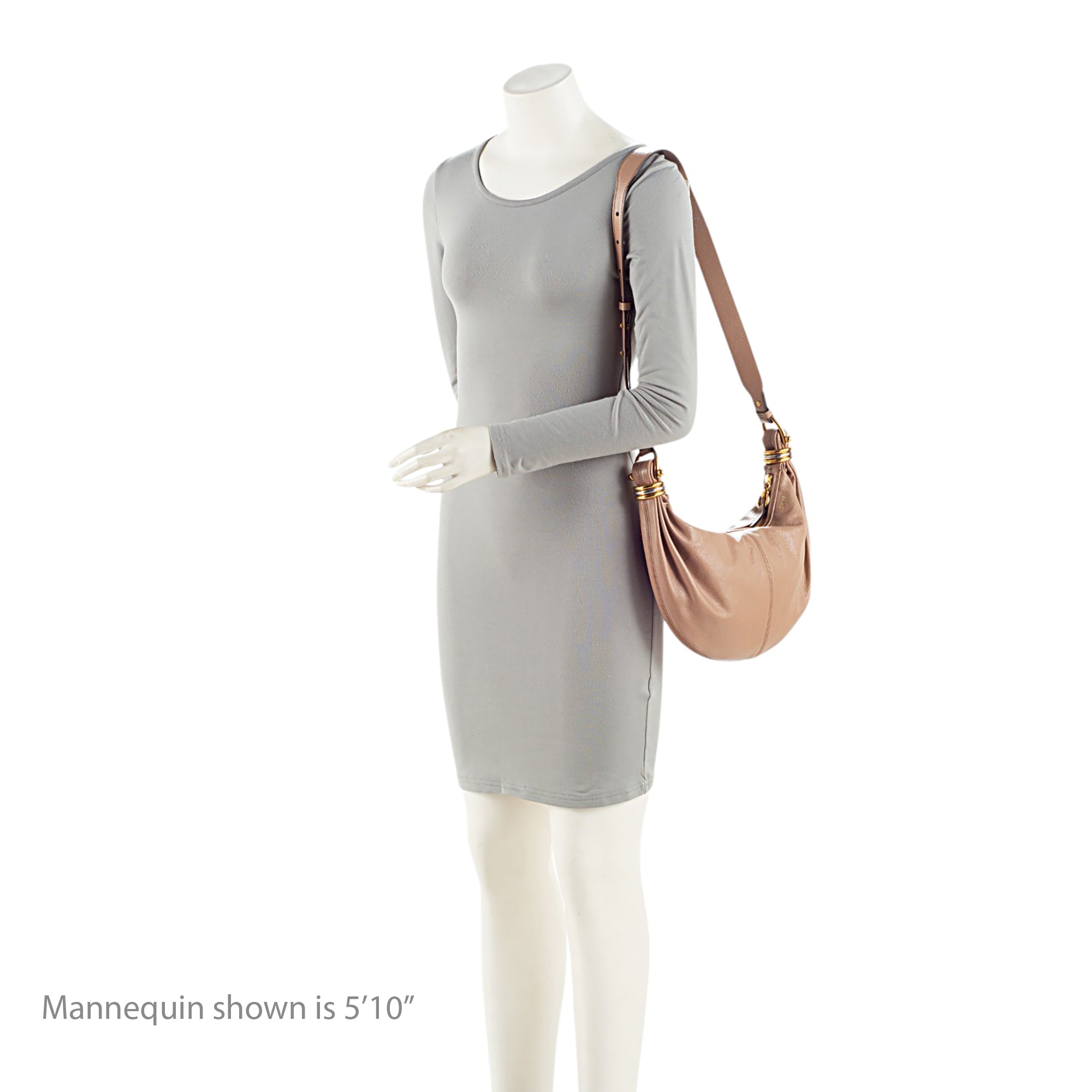 Chloe Leather Bracelet Small Hobo