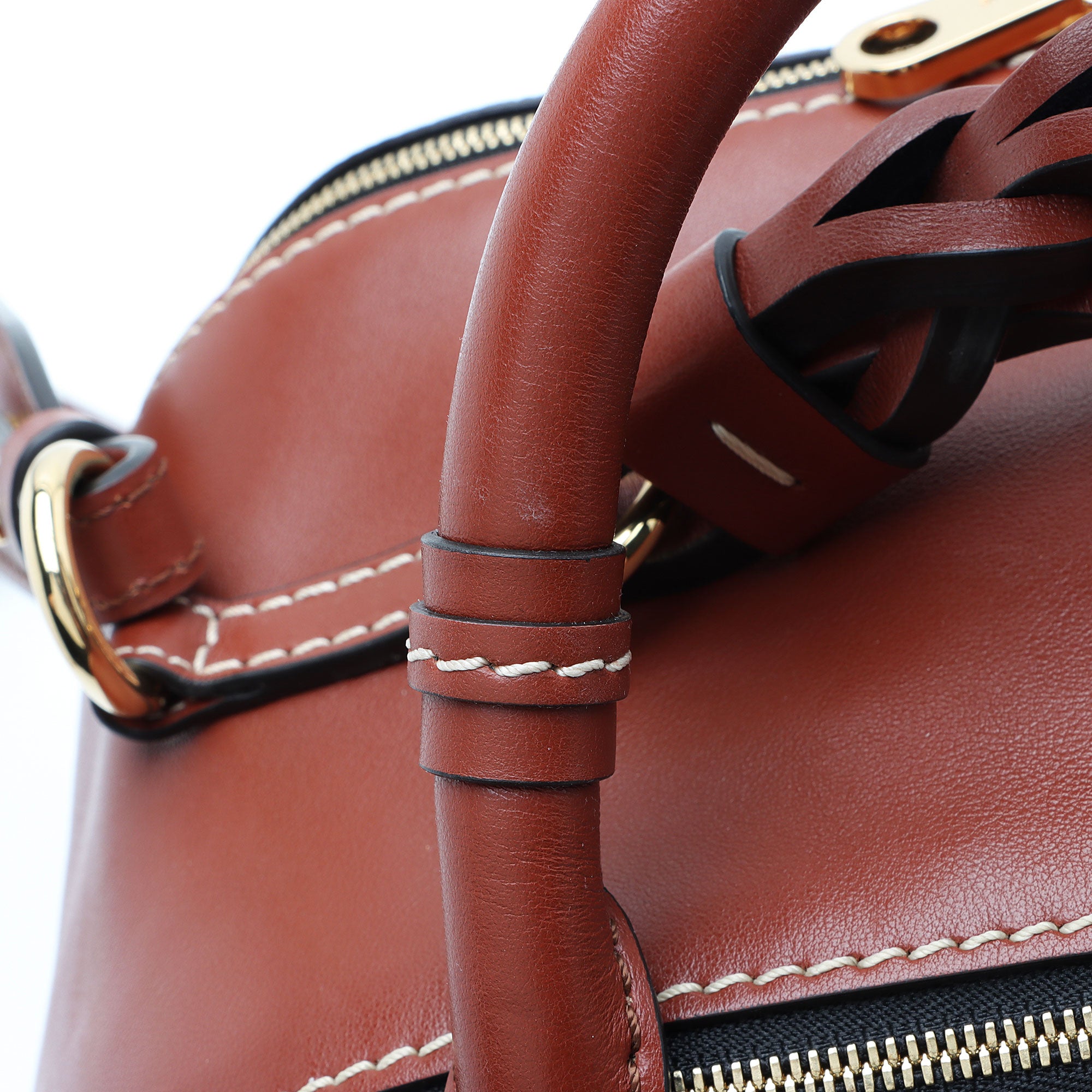 Chloe Leather Daria Medium Satchel