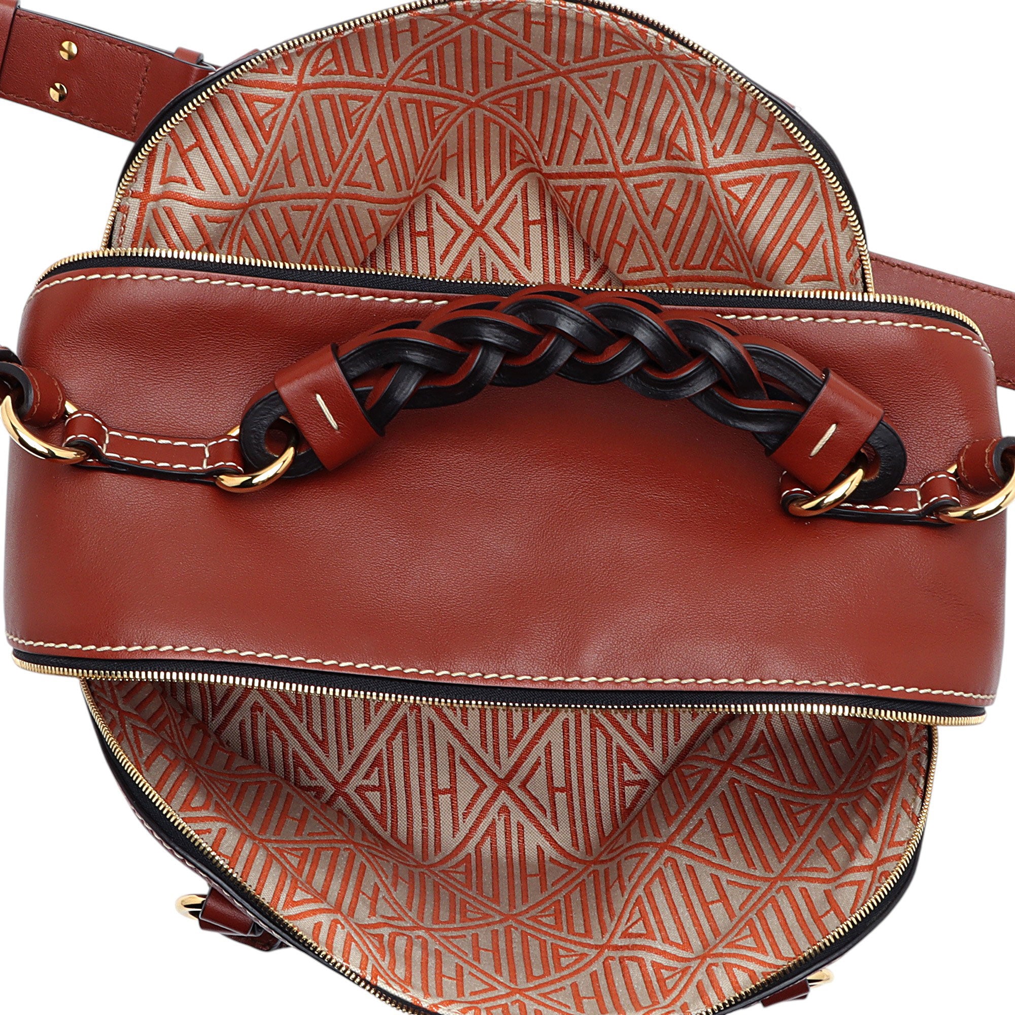 Chloe Leather Daria Medium Satchel