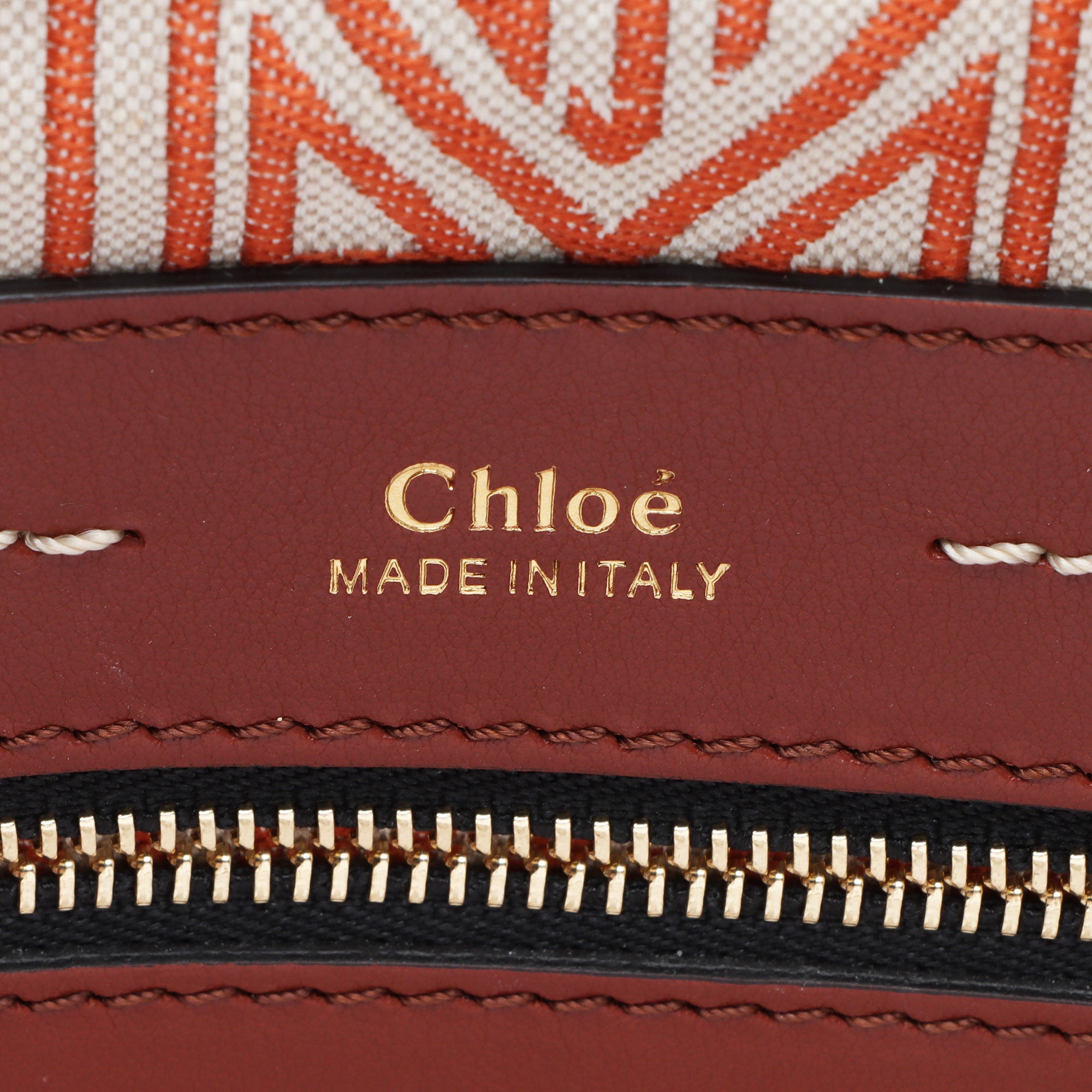 Chloe Leather Daria Medium Satchel