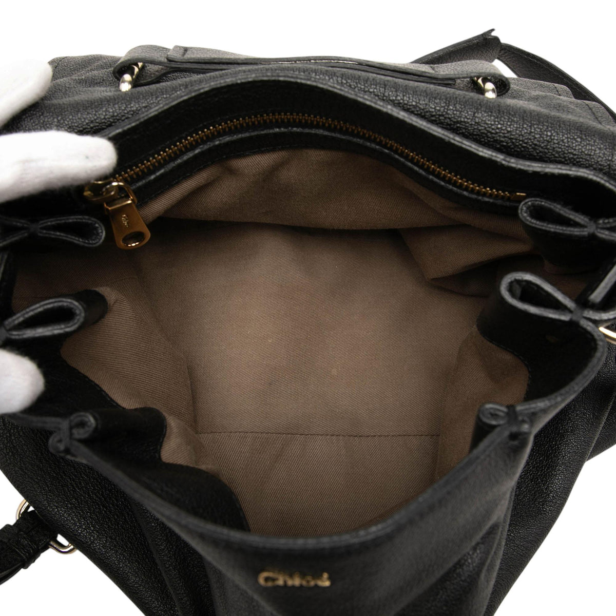 Chloe Leather Elsie Satchel