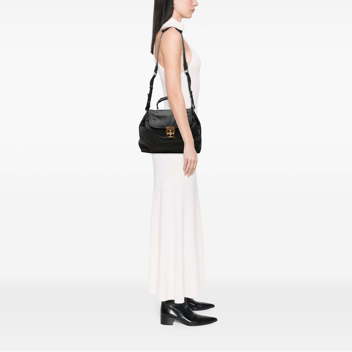 Chloe Leather Elsie Satchel