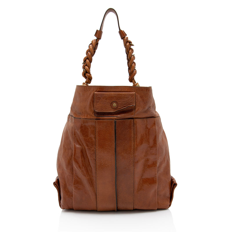 Chloe Leather Heloise Large Hobo (SHF-iSpTUN)