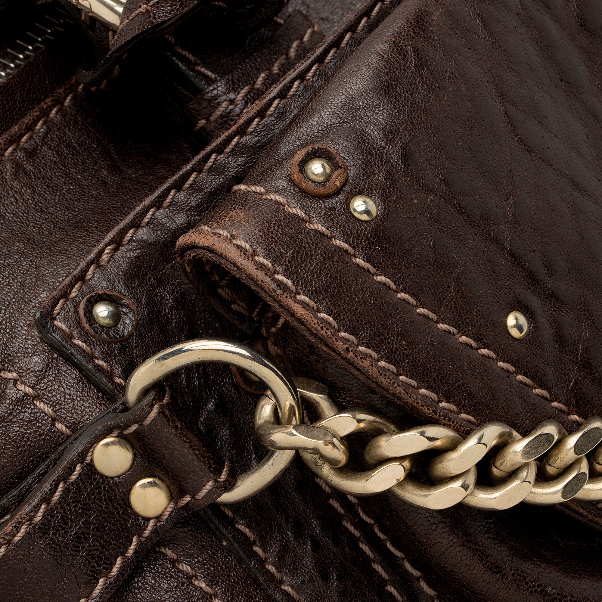 Chloe Leather Paddington Capsule Shoulder Bag (SHF-BsO5y9)