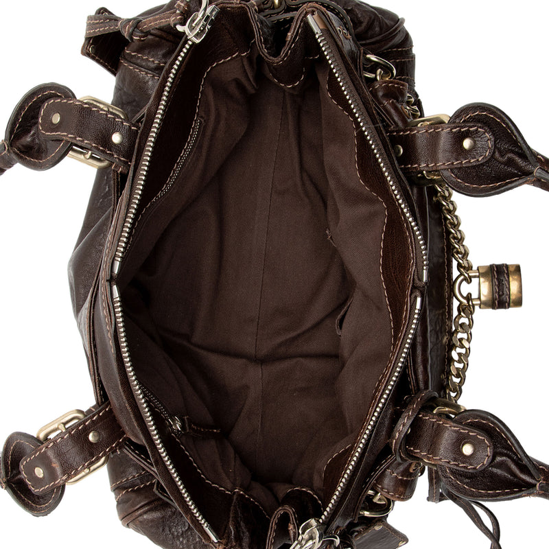 Chloe Leather Paddington Capsule Shoulder Bag (SHF-BsO5y9)