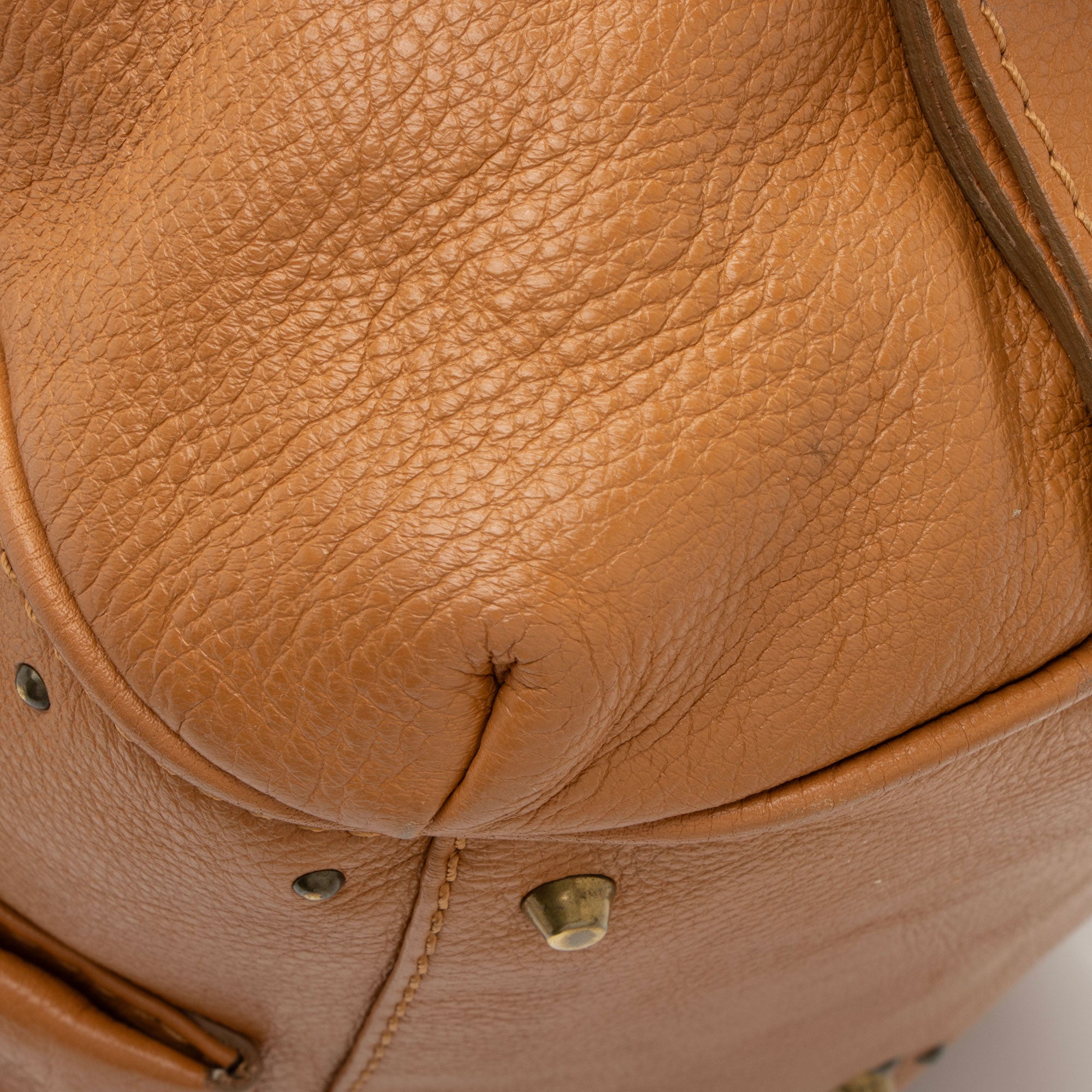Chloe Leather Paddington Front Pocket Satchel (SHF-8K8YZv)