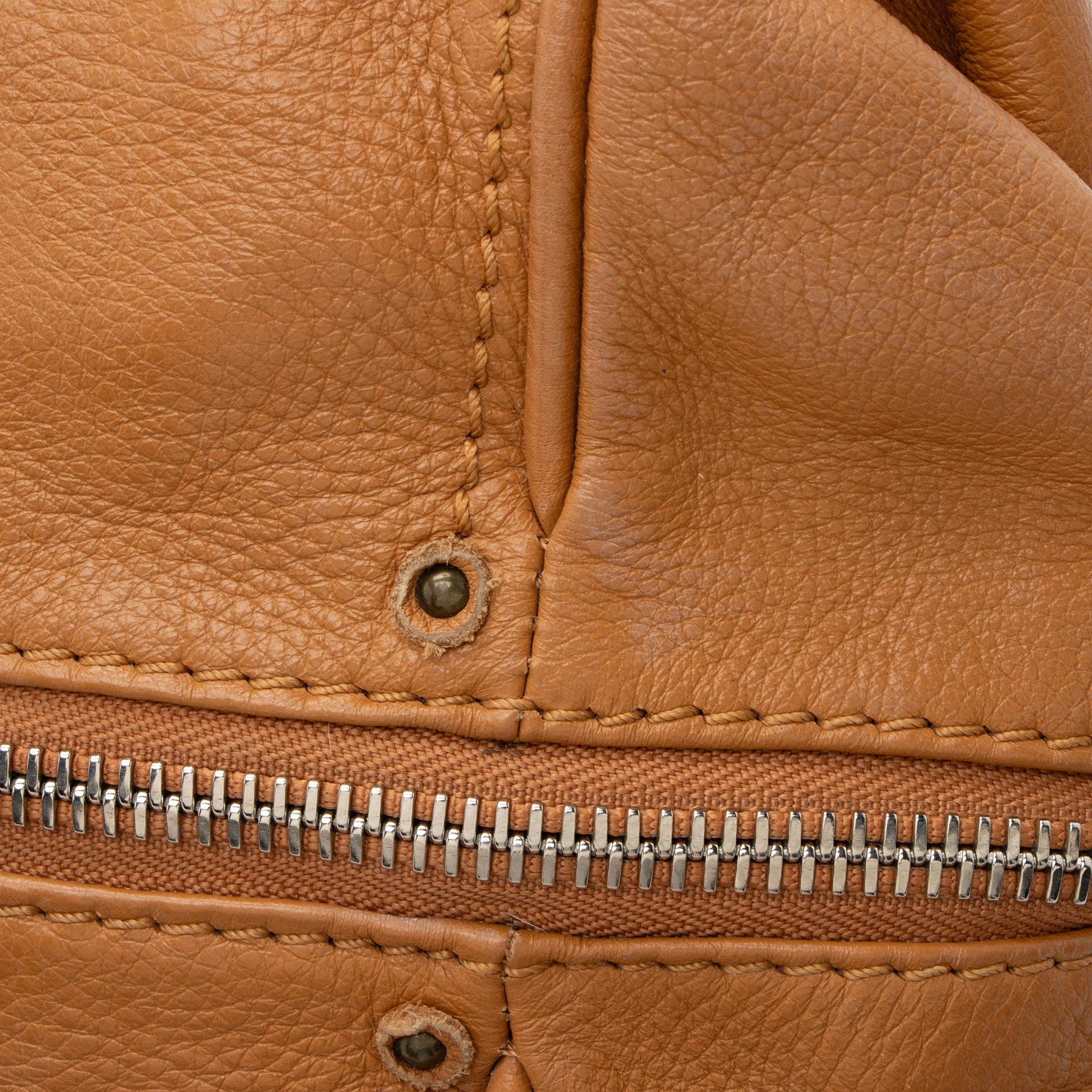 Chloe Leather Paddington Front Pocket Satchel (SHF-8K8YZv)