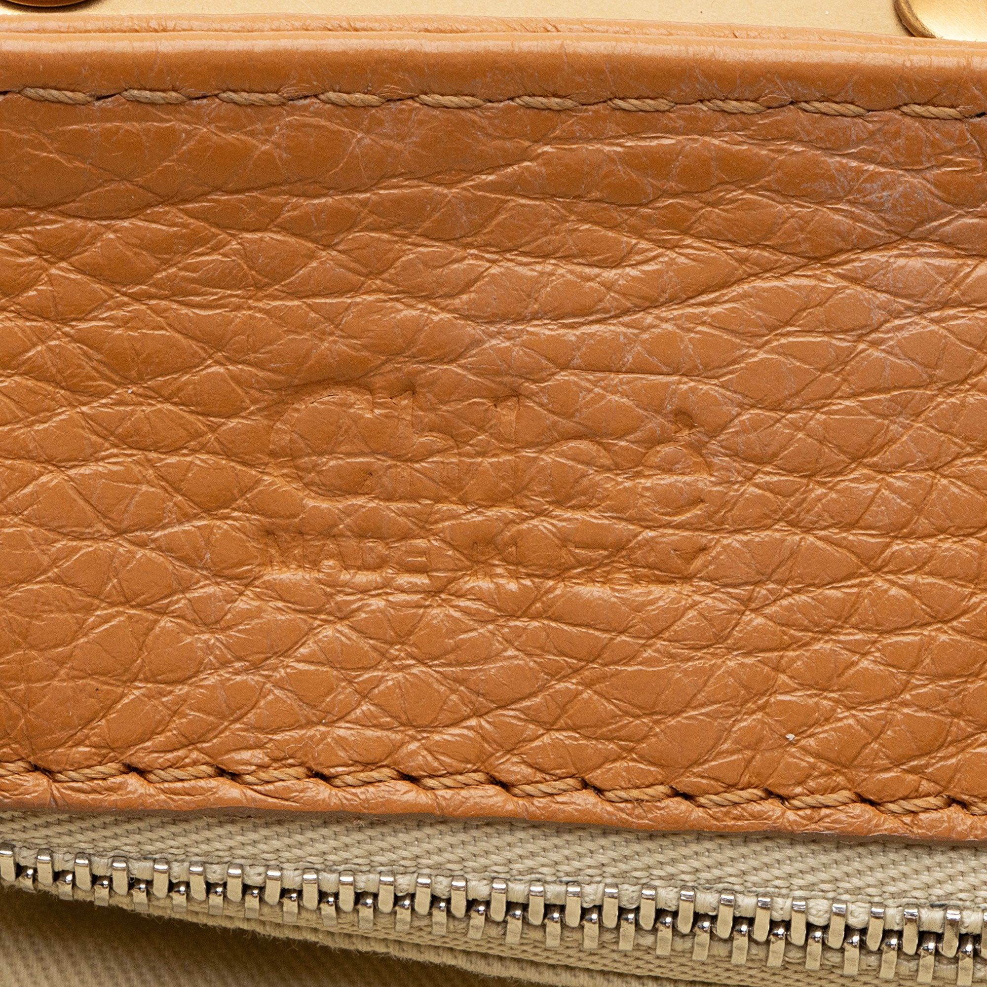 Chloe Leather Paddington Front Pocket Satchel (SHF-8K8YZv)