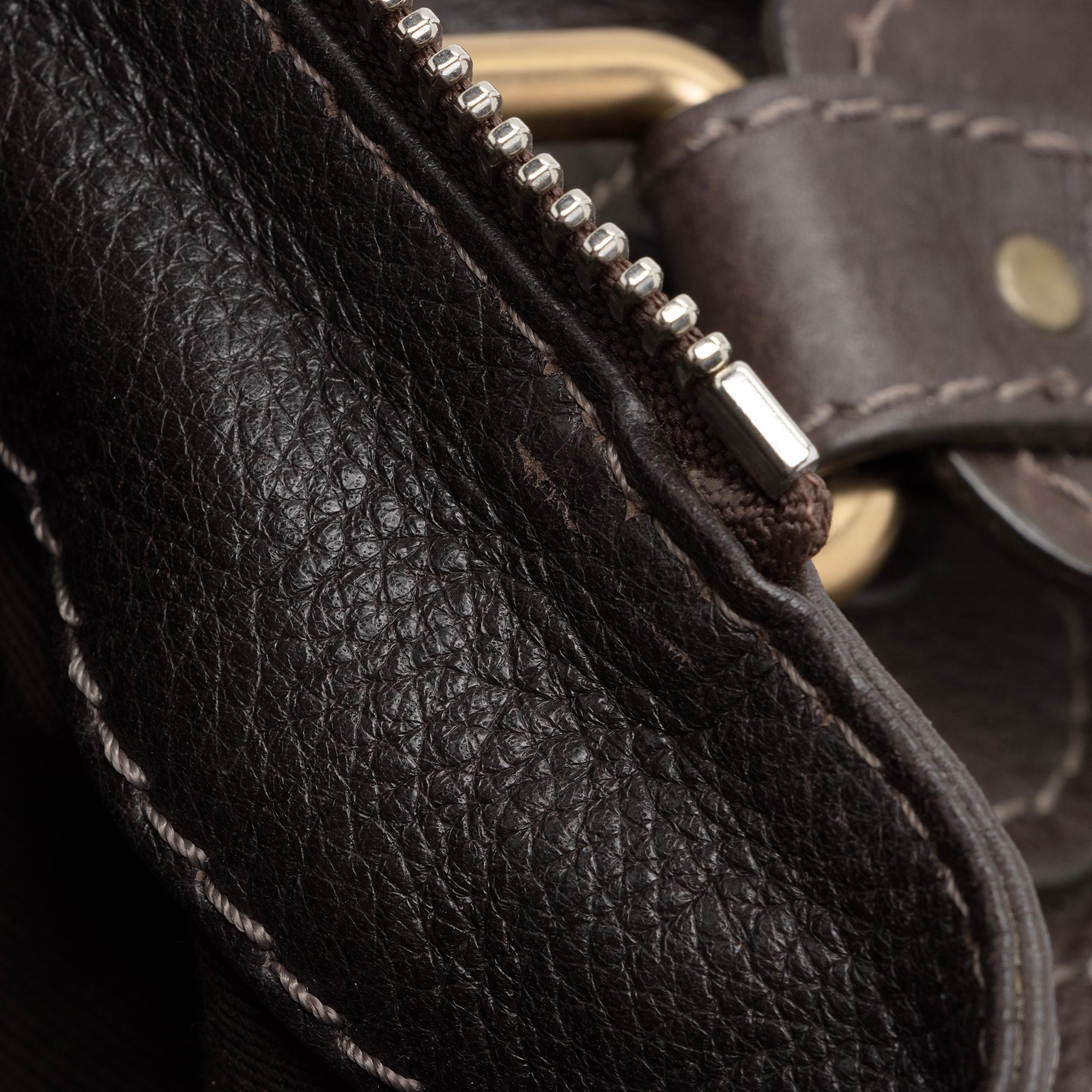 Chloe Leather Paddington Medium Satchel (SHF-j2irxU)