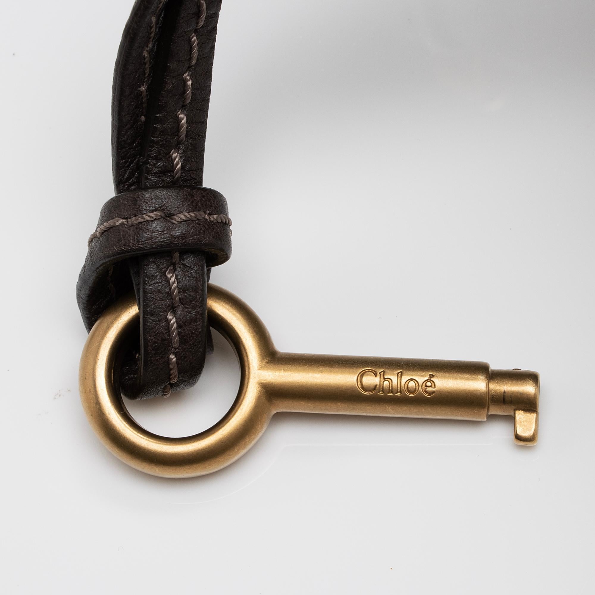 Chloe Leather Paddington Medium Satchel (SHF-j2irxU)