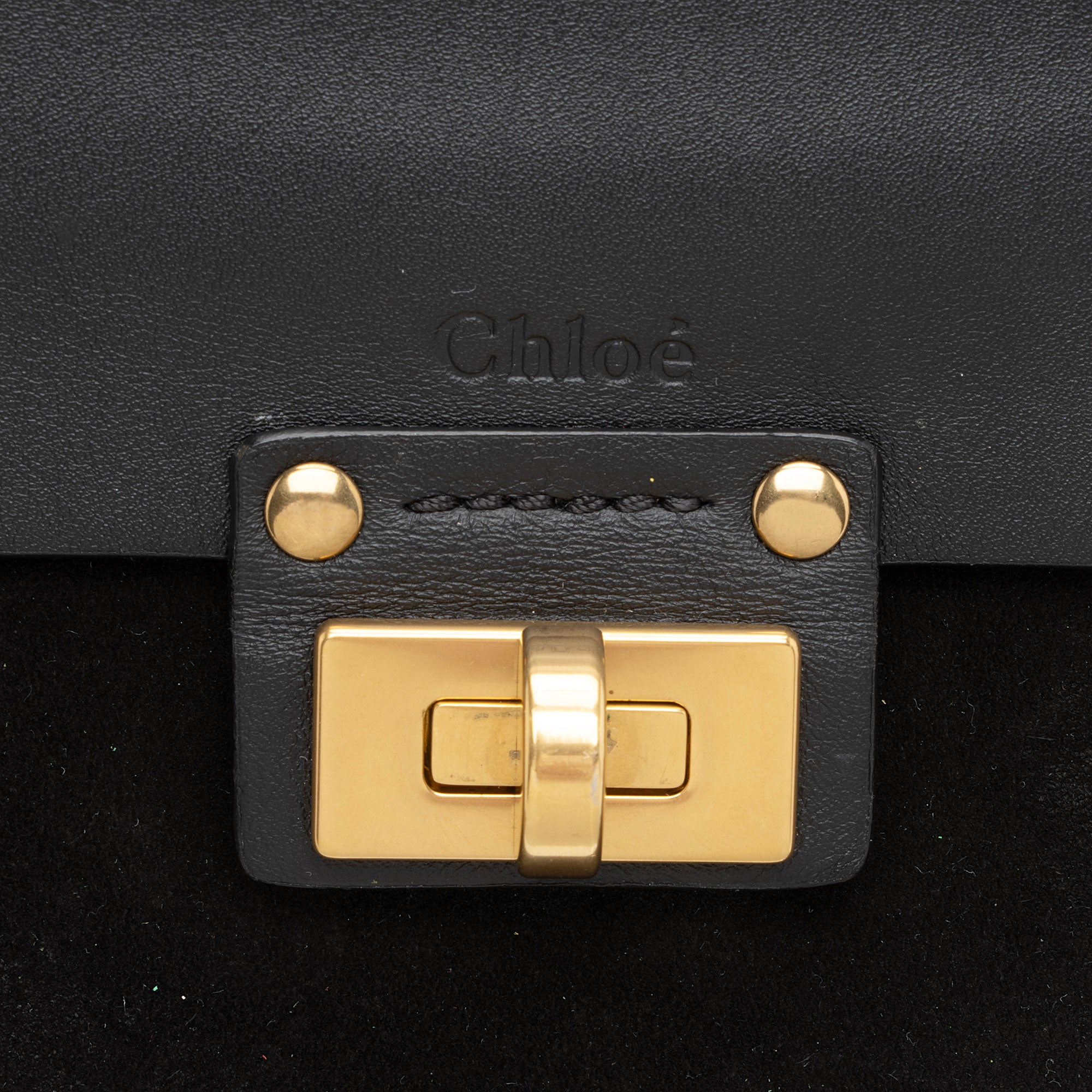 Chloe Leather Suede Jane Small Crossbody Bag (SHF-JrtInH)