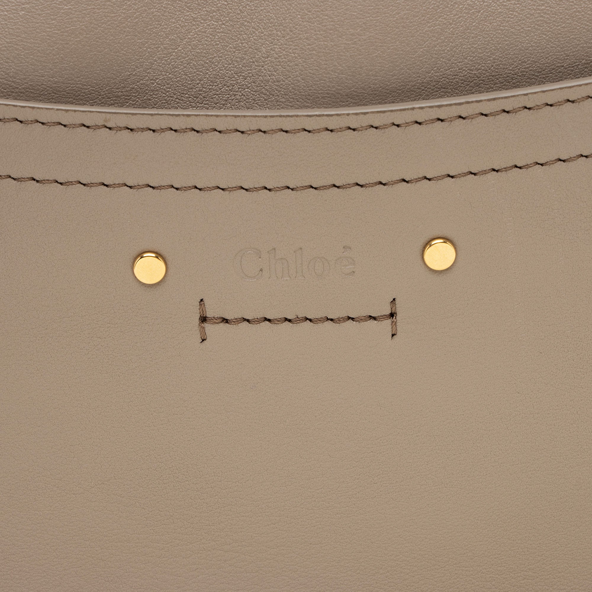 Chloe Leather Suede Roy Small Shoulder Bag