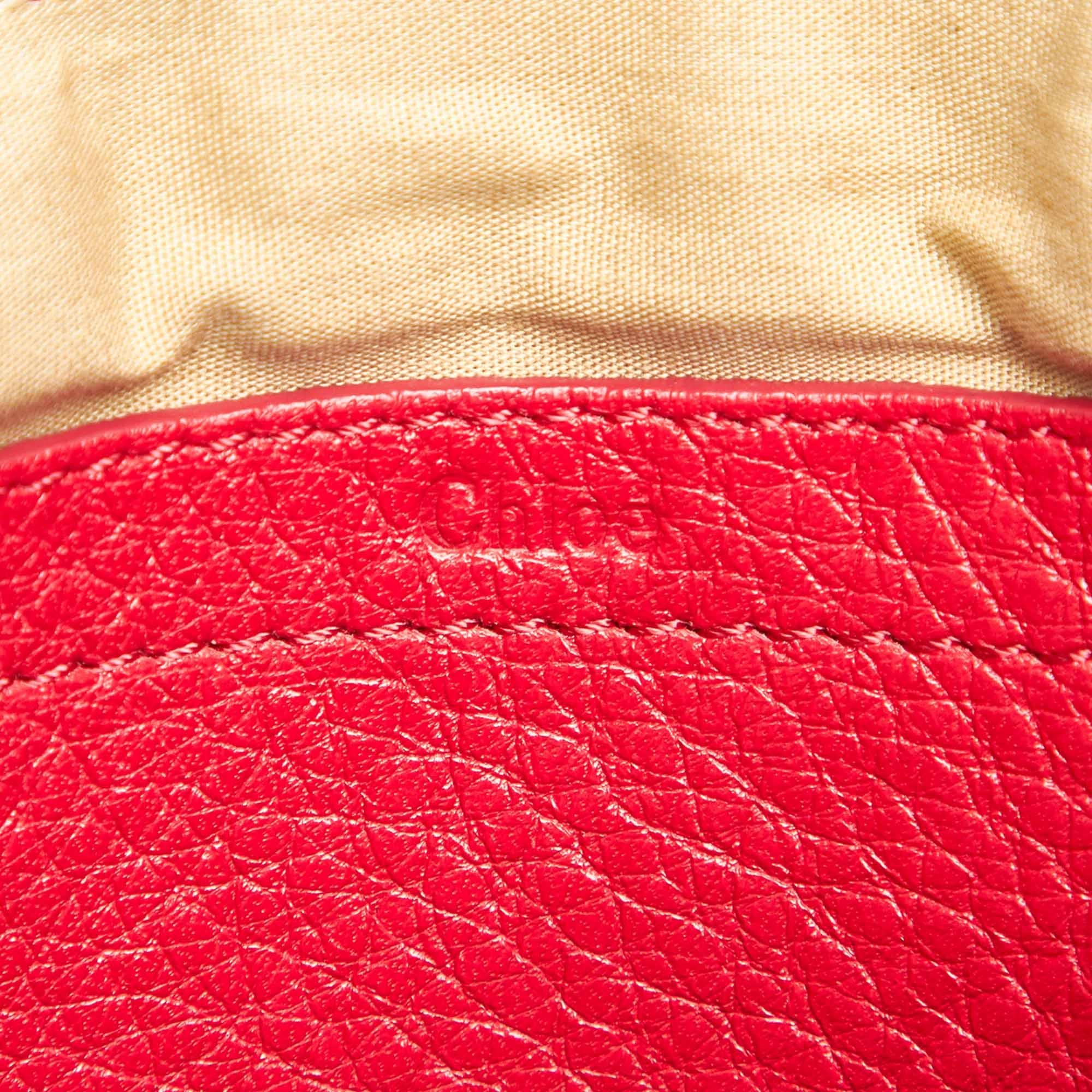 Chloe Lily Leather Satchel (SHG-gWNBO6)