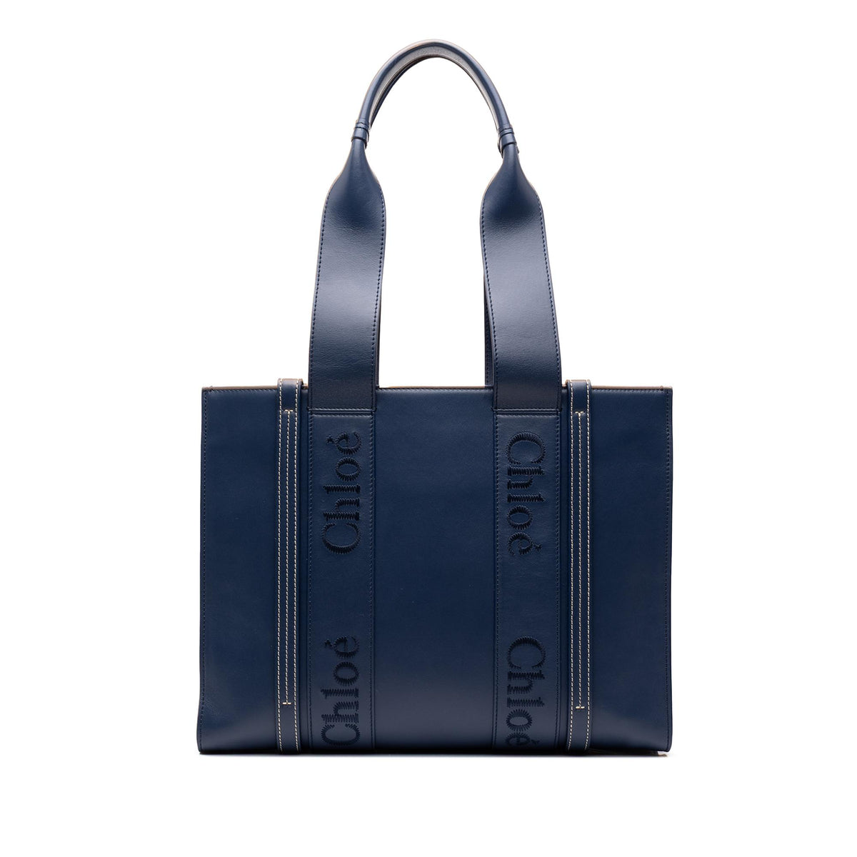 Chloe Medium Calfskin Woody Tote