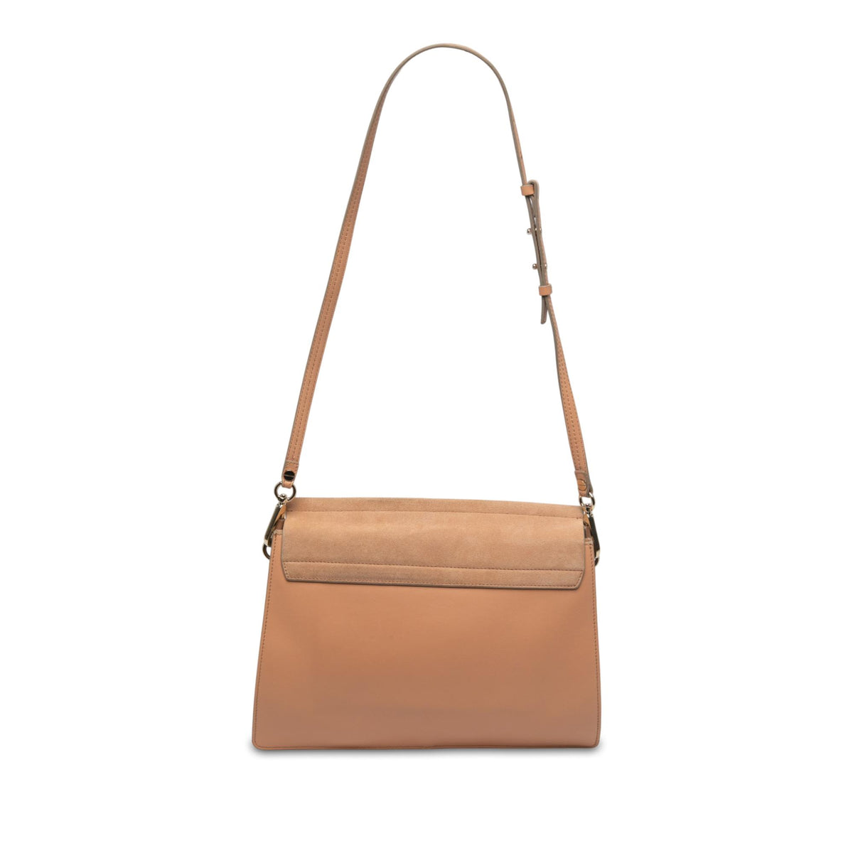 Chloe Medium Calfskin and Suede Faye Crossbody