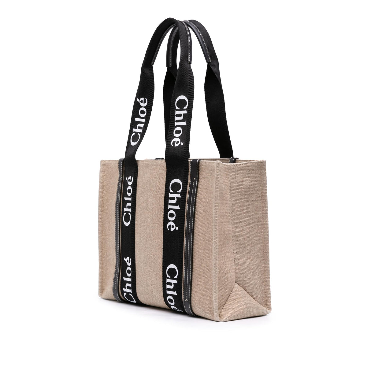 Chloe Medium Canvas Woody Tote