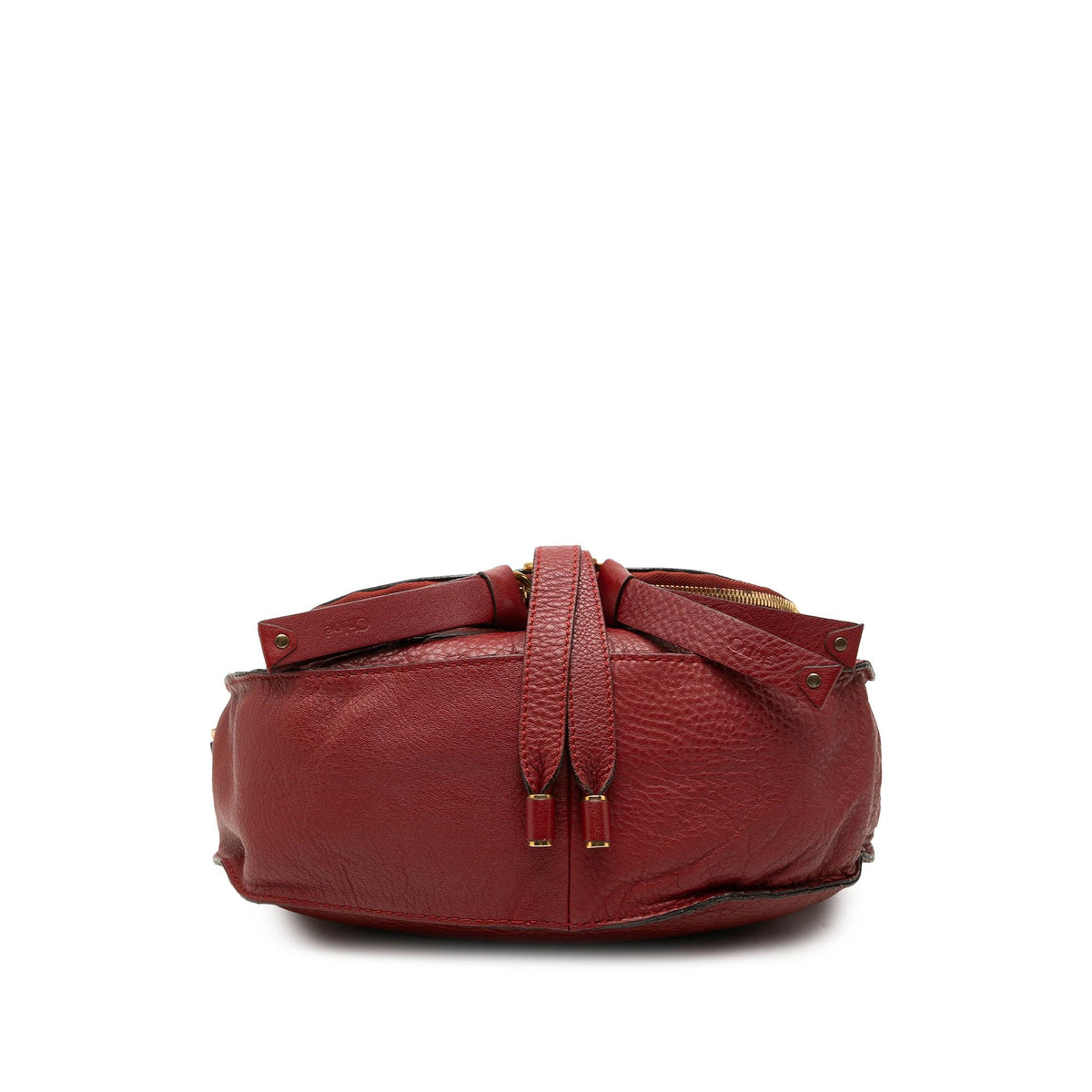 Chloe Medium Grained Calfskin Marcie Saddle Crossbody