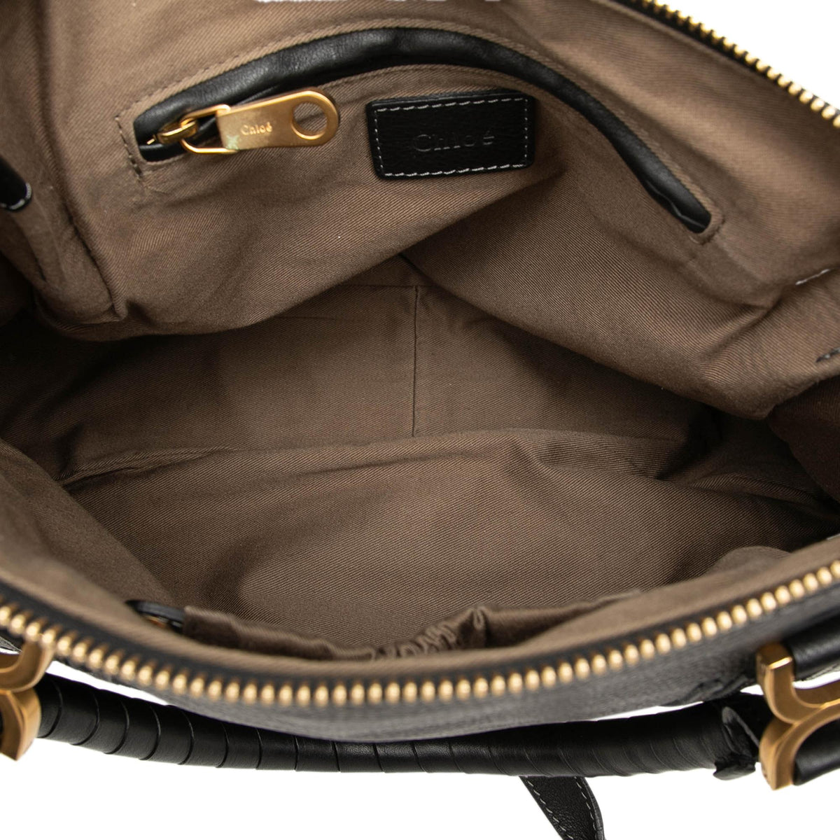 Chloe Medium Grained Leather Marcie Satchel