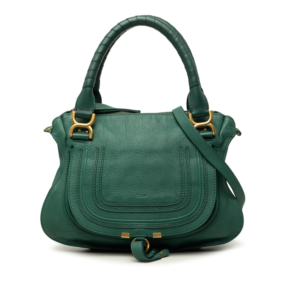 Chloe Medium Leather Marcie Satchel