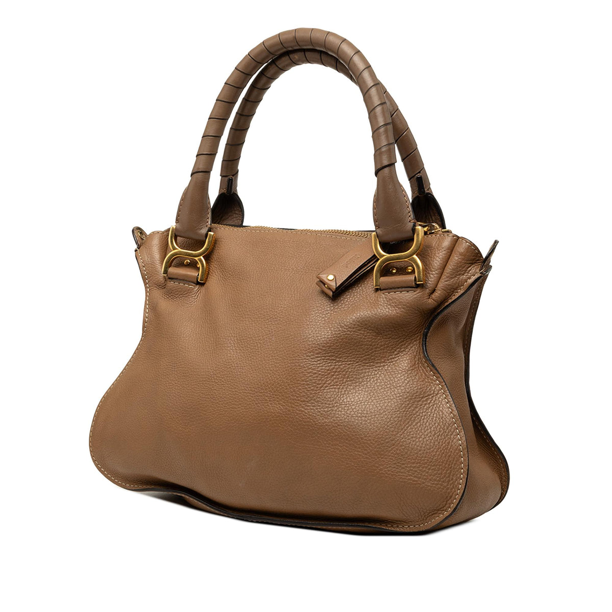 Chloe Medium Leather Marcie Satchel