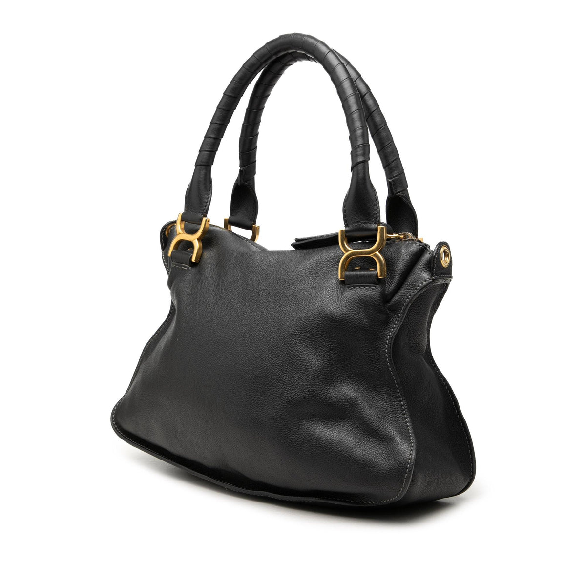 Chloe Medium Leather Marcie Satchel