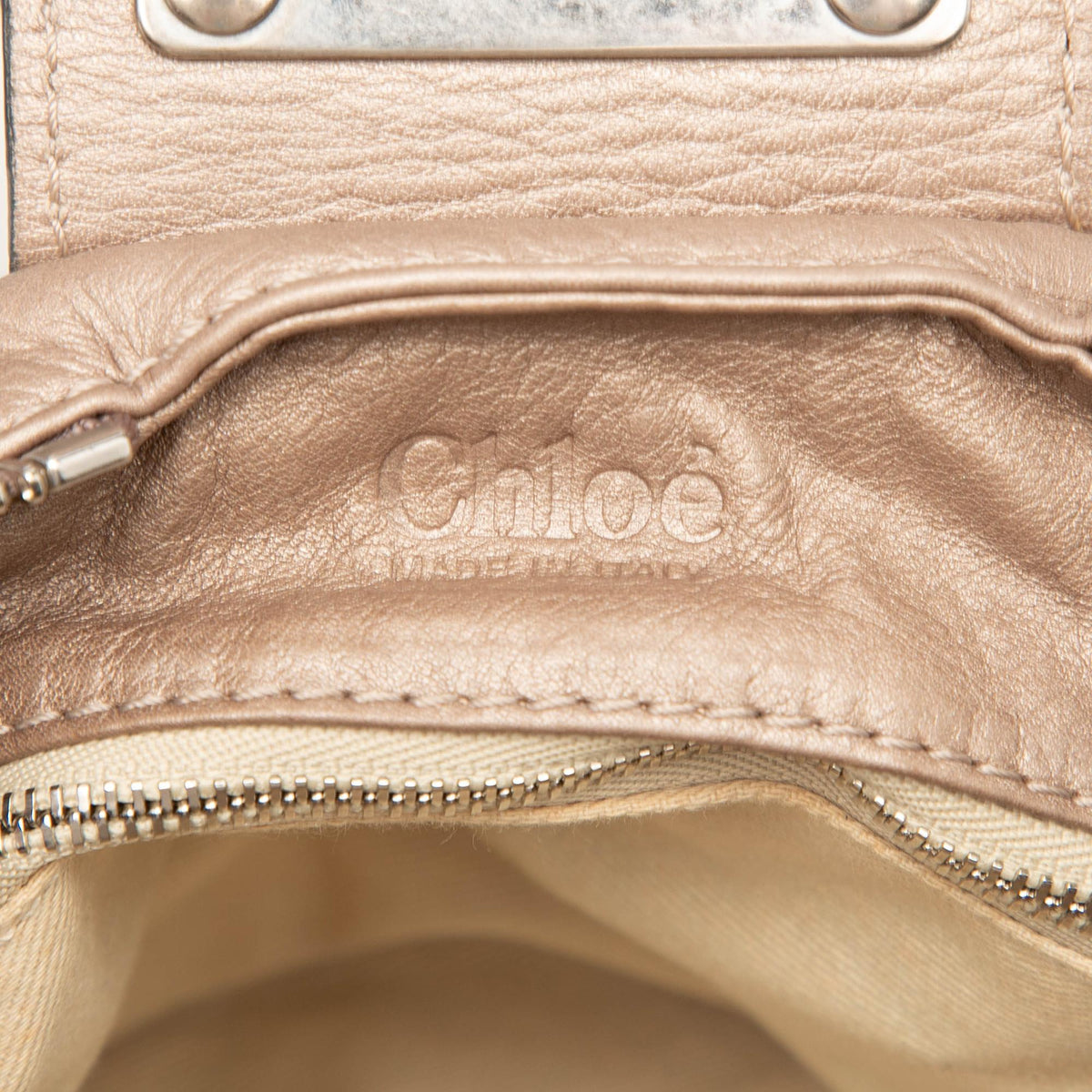 Chloe Medium Leather Paddington Handbag
