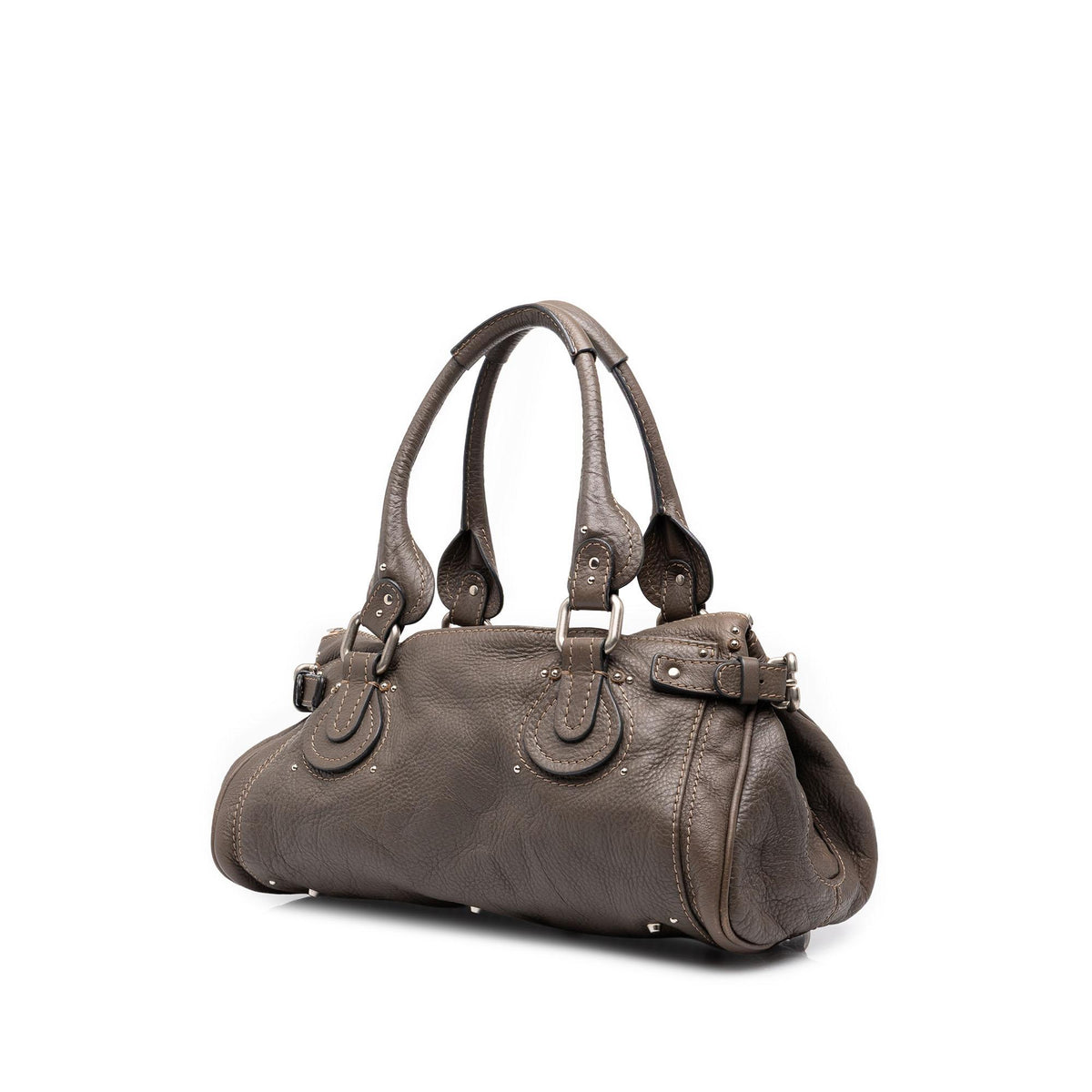 Chloe Medium Leather Paddington Handbag