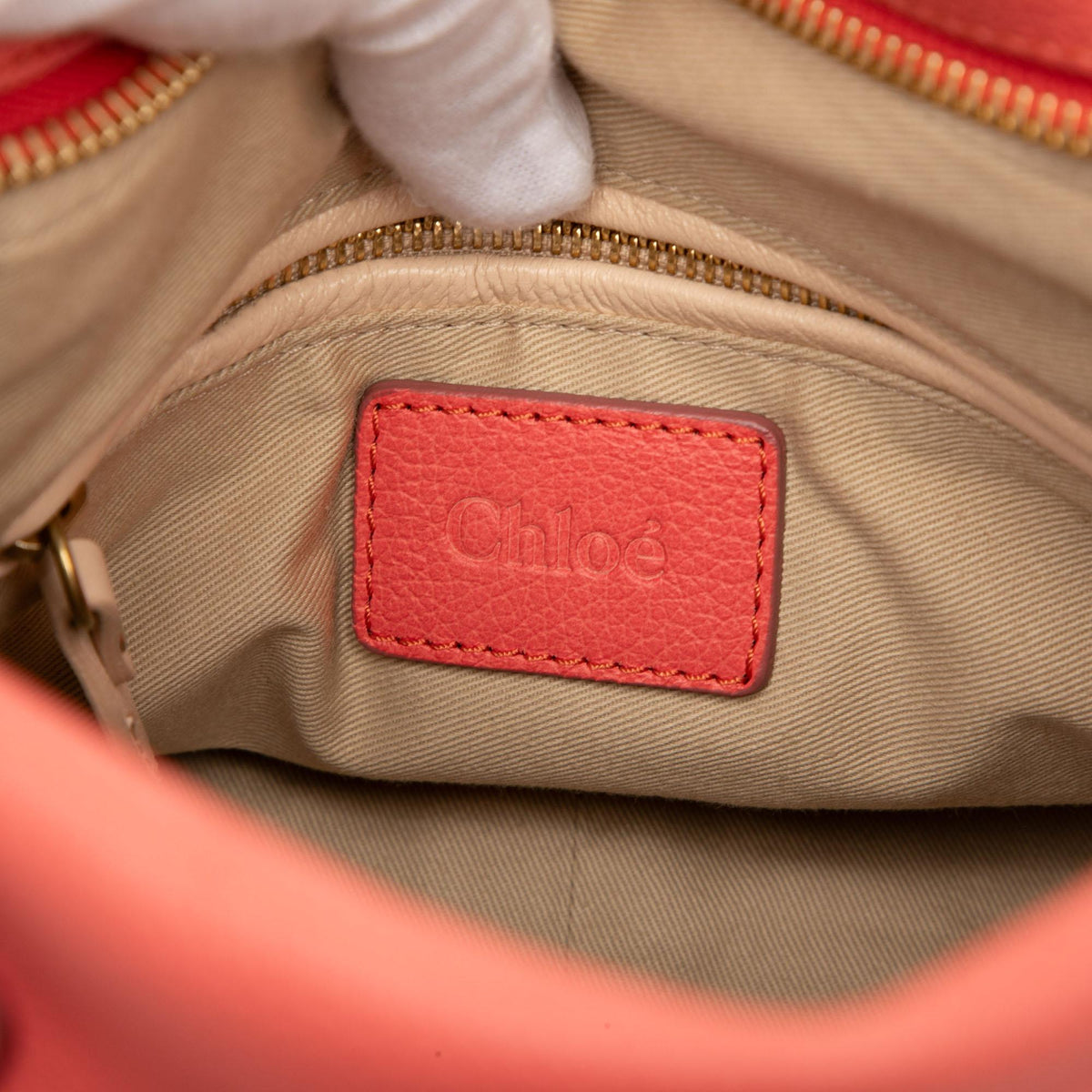 Chloe Medium Leather Paraty Satchel