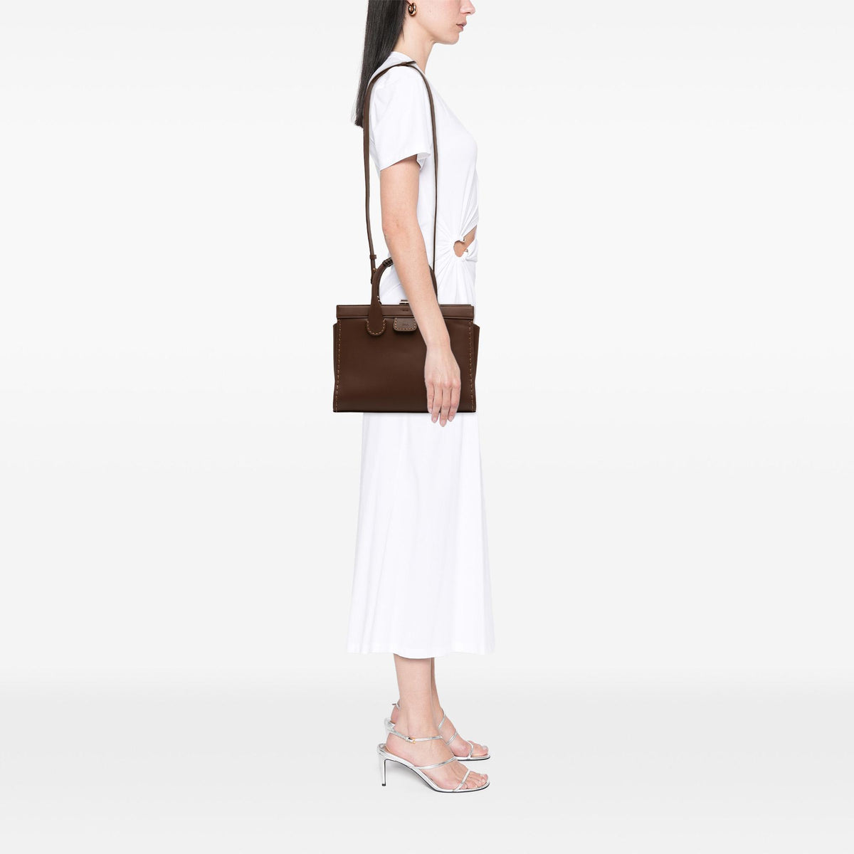 Chloe Medium Zipped Edith Satchel