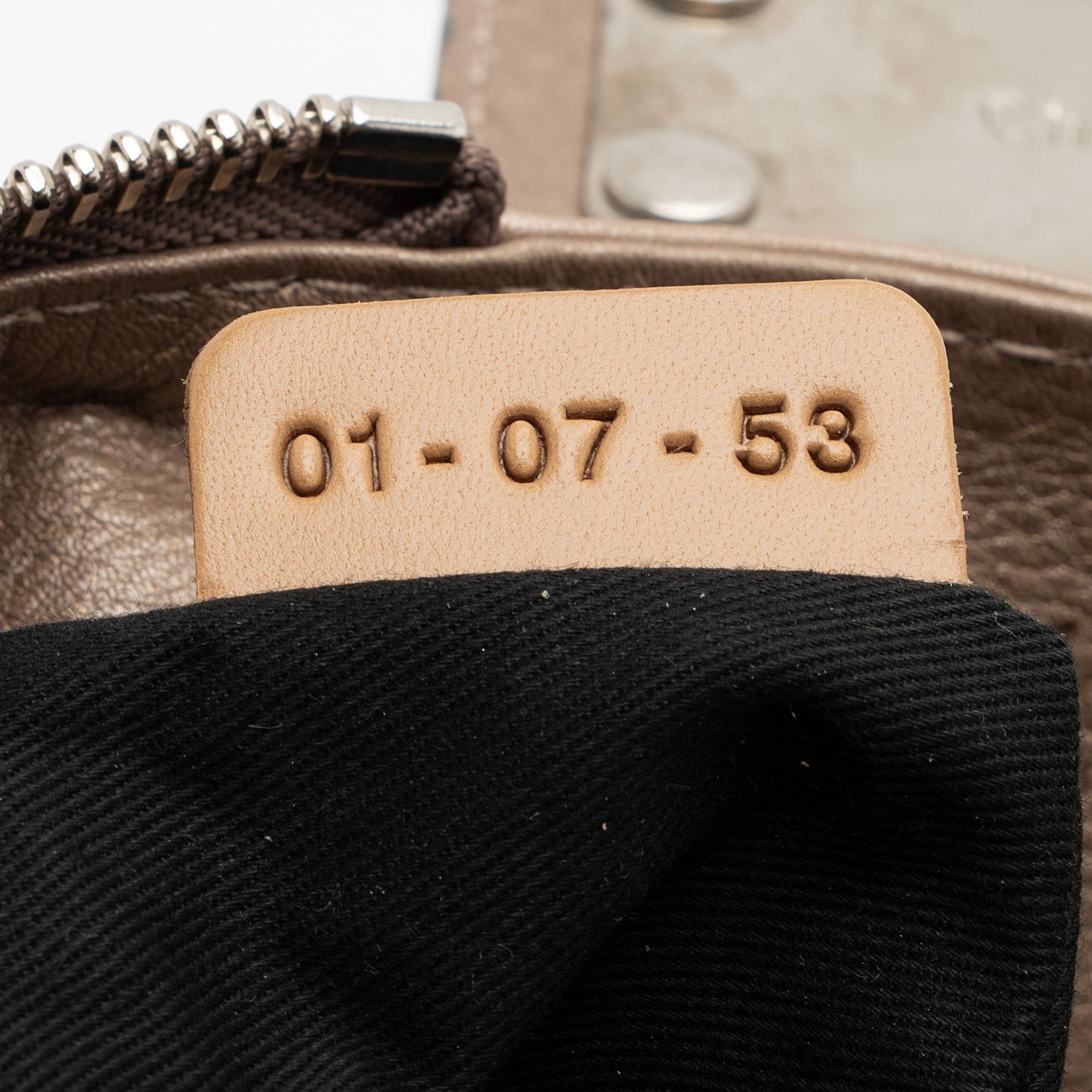 Chloe Metallic Leather Paddington Medium Satchel (SHF-fGg4oH)