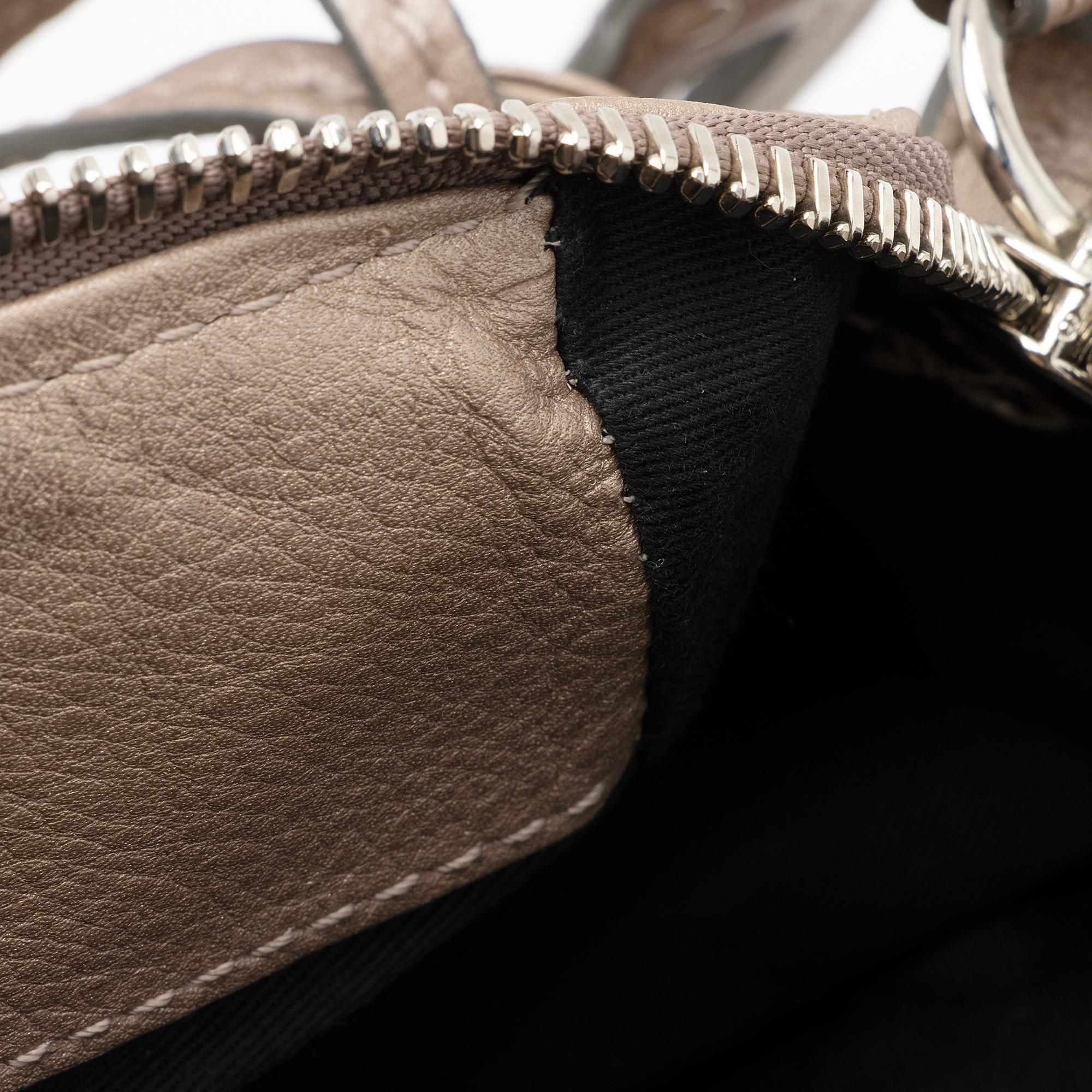 Chloe Metallic Leather Paddington Medium Satchel (SHF-fGg4oH)