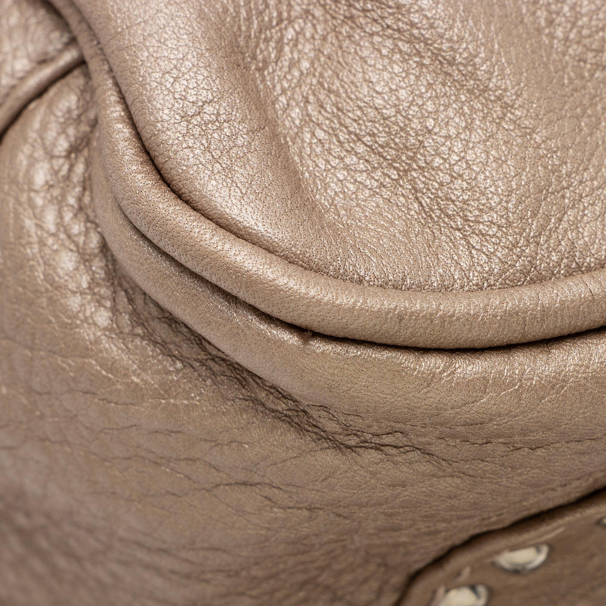 Chloe Metallic Leather Paddington Medium Satchel (SHF-fGg4oH)