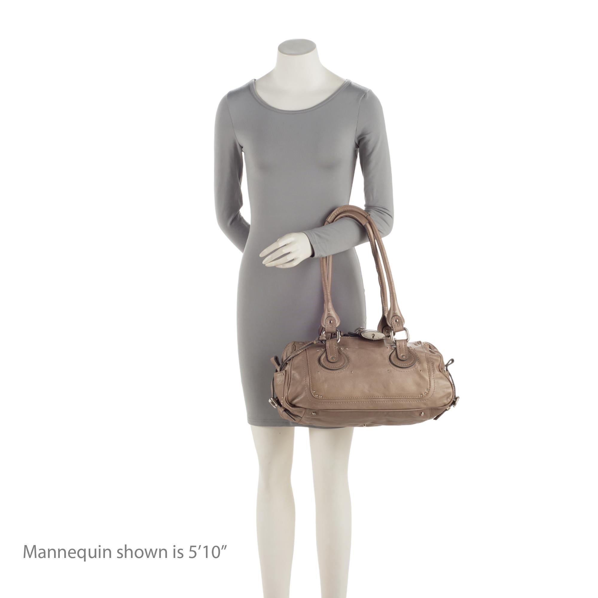 Chloe Metallic Leather Paddington Medium Satchel (SHF-fGg4oH)