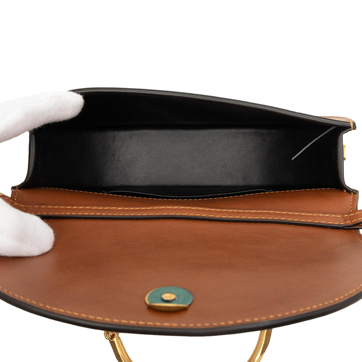 Chloe Mini Calfskin Nile Bracelet Satchel