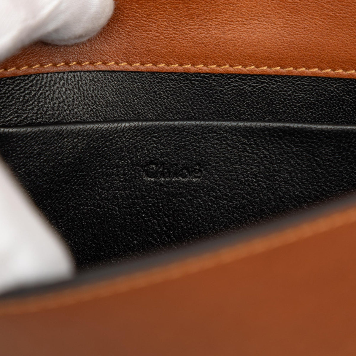 Chloe Mini Calfskin Nile Bracelet Satchel