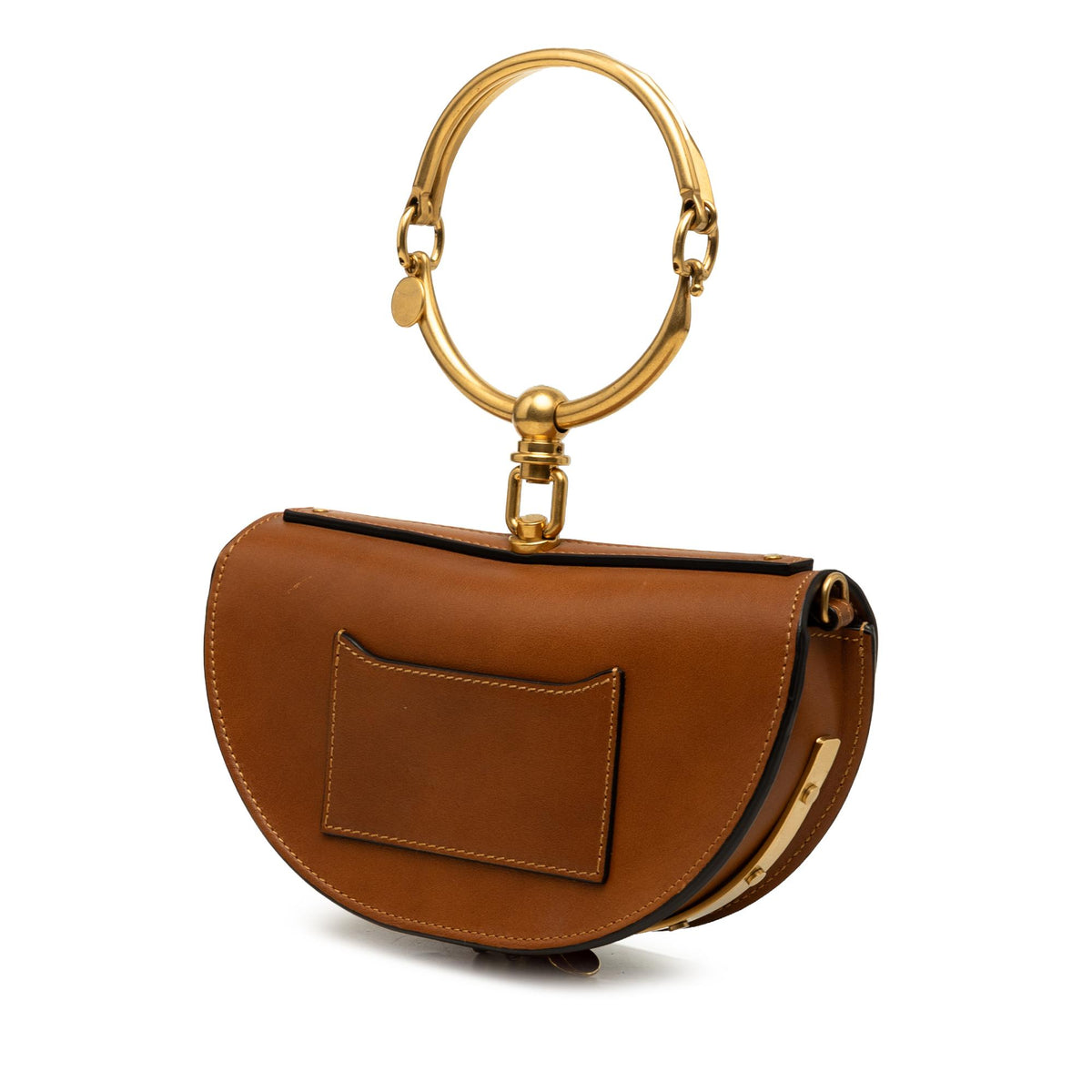 Chloe Mini Calfskin Nile Bracelet Satchel