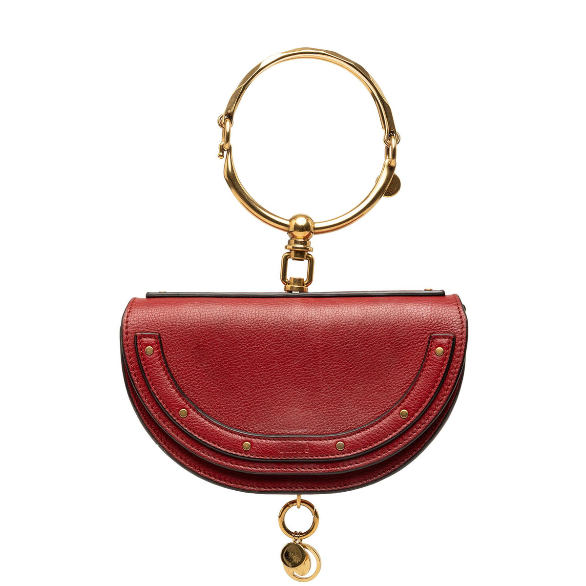 Chloe Mini Calfskin Nile Bracelet Satchel