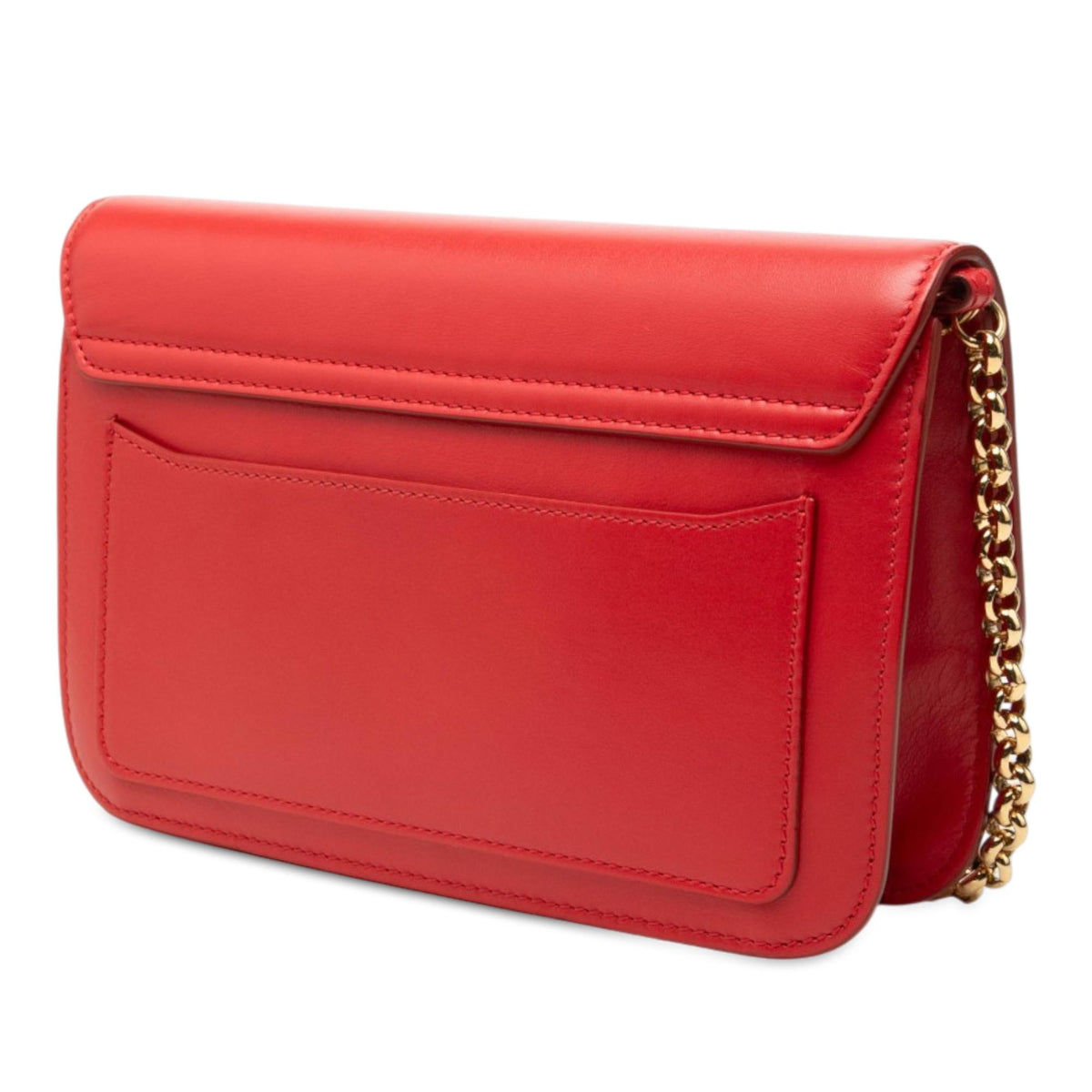Chloe Mini Calfskin and Suede C Chain Crossbody