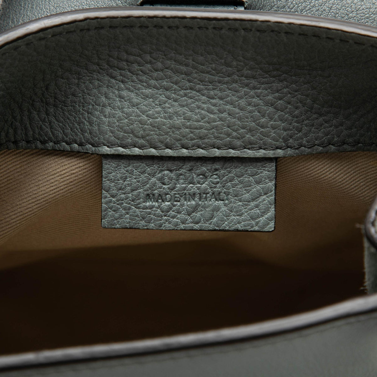 Chloe Mini Calfskin and Suede Faye Backpack