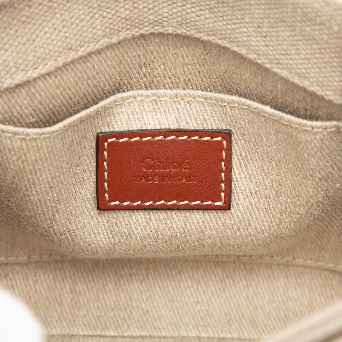 Chloe Mini Canvas Woody Satchel